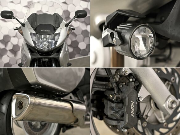 2010 Honda NT700V Deauville, серый, 599000 рублей - вид 9