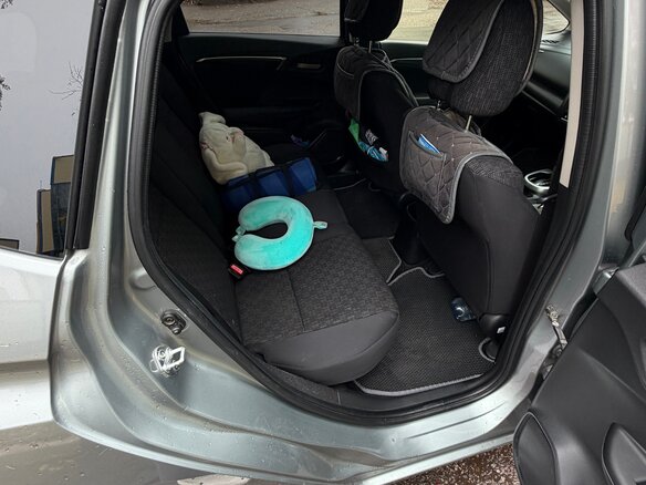 2016 Honda Fit III, серый, 1050000 рублей - вид 6