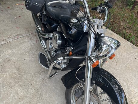 2008 Honda Shadow 750, чёрный, 415000 рублей, вид 4