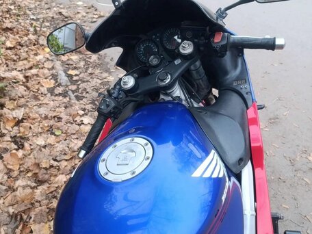 2000 Honda CBR 600F, синий, 270000 рублей, вид 1