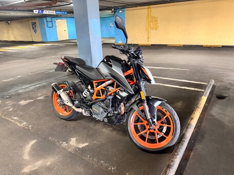 2022 KTM 390 Duke, оранжевый, 530000 рублей, вид 1