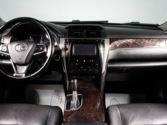 2016 Toyota Camry VII (XV50) Рестайлинг, чёрный - вид 11