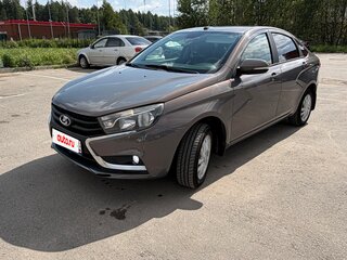 2016 Lada (ВАЗ) Vesta I, серый, 700000 рублей, вид 1