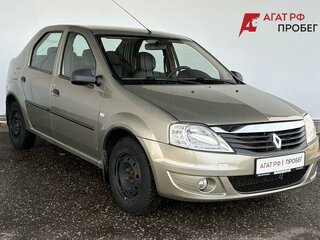 2011 Renault Logan I Рестайлинг, бежевый, 495000 рублей, вид 3