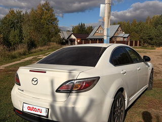 2012 Mazda 6 II (GH) Рестайлинг, белый, 930000 рублей, вид 5