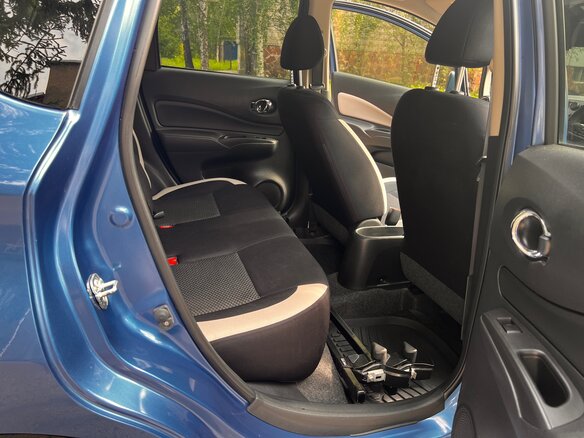 2018 Nissan Note II Рестайлинг, синий, 1000000 рублей - вид 11