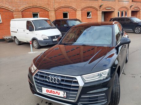 2018 Audi Q5 II (FY), чёрный, 3500000 рублей, вид 1