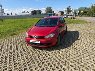 2010 Volkswagen Golf VI, красный, 550000 рублей, вид 3