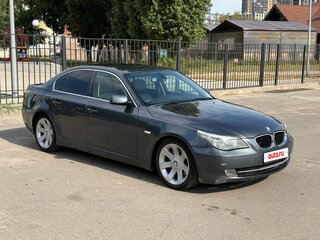 2008 BMW 5 серии 520d V (E60/E61) Рестайлинг, серый, 820000 рублей, вид 2