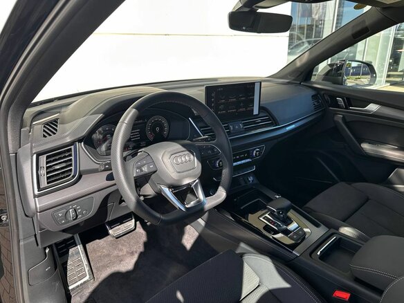 2025 Audi Q5 L 45 TFSI II (FY) Рестайлинг, чёрный - вид 1