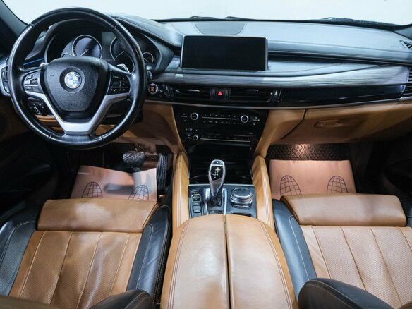 2018 BMW X6 30d II (F16), коричневый, 4599000 рублей - вид 17