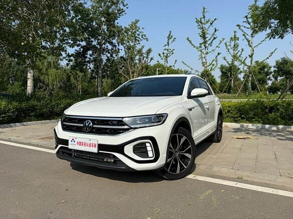2024 Volkswagen T-Roc I (China Market) Рестайлинг, белый, 2010000 рублей - вид 6
