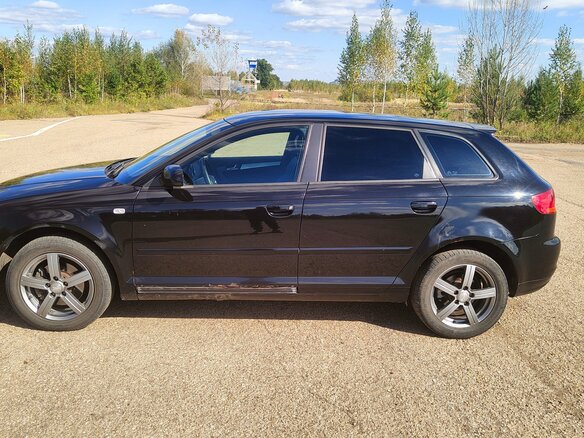 2007 Audi A3 II (8P) Рестайлинг 1, чёрный, 580000 рублей - вид 3