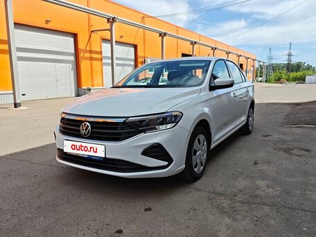 2022 Volkswagen Polo VI, белый, 1570000 рублей, вид 1
