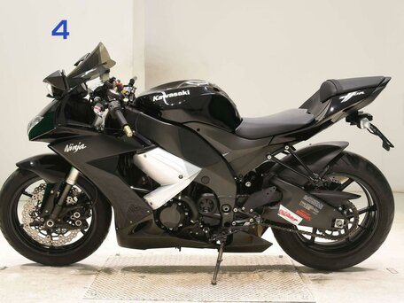 2009 Kawasaki ZX-10R Ninja, чёрный, 875000 рублей, вид 1