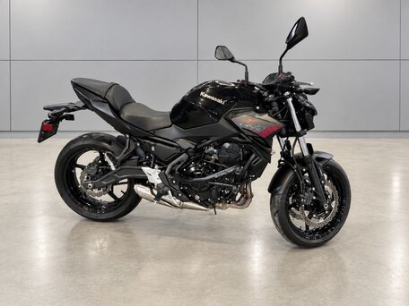 2021 Kawasaki Z 650, чёрный, 740000 рублей, вид 3