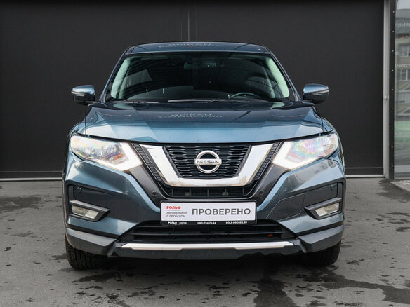 2021 Nissan X-Trail III Рестайлинг, синий, 1970000 рублей - вид 1