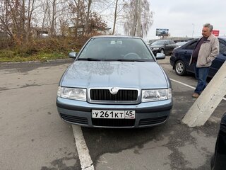 2006 Skoda Octavia I (A4) Рестайлинг, голубой, 350000 рублей, вид 1