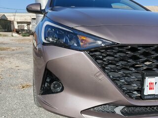 2021 Hyundai Solaris II Рестайлинг, коричневый, 1650000 рублей, вид 4