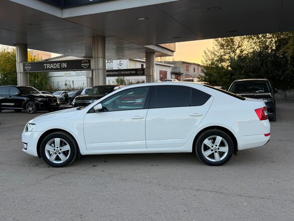 2014 Skoda Octavia III (A7), белый, 1245000 рублей - вид 7