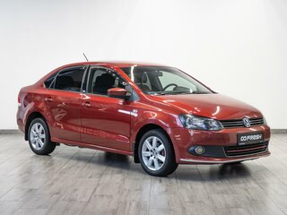 2013 Volkswagen Polo V, красный, 849000 рублей, вид 1