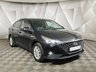 2020 Hyundai Solaris II, чёрный, 1355000 рублей, вид 3