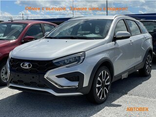 2026 Lada (ВАЗ) Vesta SW Cross I Рестайлинг (NG), серебристый, 1955000 рублей, вид 1