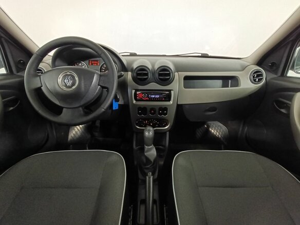 2012 Renault Logan I Рестайлинг, серебристый, 635000 рублей - вид 9