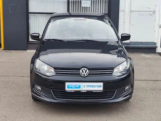 2012 Volkswagen Polo V, чёрный, 795000 рублей, вид 2