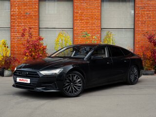 2018 Audi A7 55 TFSI II (4K), чёрный, 3910000 рублей, вид 1