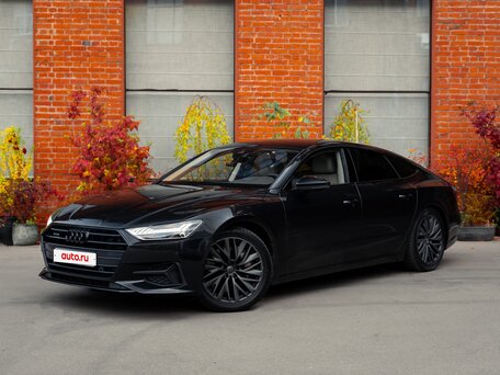 2018 Audi A7 55 TFSI II (4K), чёрный, 3910000 рублей, вид 1