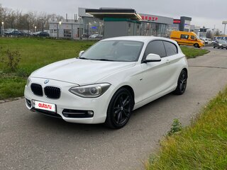 2013 BMW 1 серии 118i II (F20/F21), белый, 1065000 рублей, вид 1
