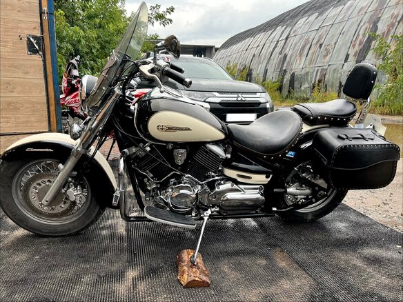 2006 Yamaha XVS1100, чёрный, 523000 рублей - вид 2