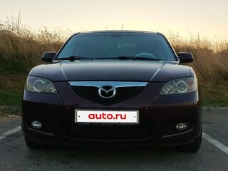 2007 Mazda 3 I (BK) Рестайлинг, красный, 670000 рублей, вид 3