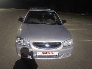 2009 Hyundai Accent ТагАЗ II, серебристый, 250000 рублей, вид 2