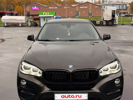 2015 BMW X6 30d II (F16), коричневый, 3500000 рублей, вид 3