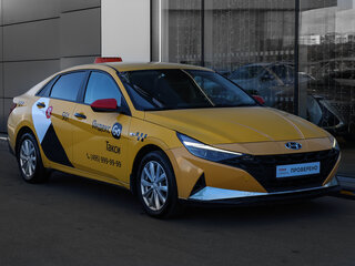 2021 Hyundai Elantra VII (CN7), жёлтый, 1298000 рублей, вид 2