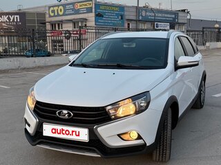 2022 Lada (ВАЗ) Vesta SW Cross I, белый, 1500000 рублей, вид 2