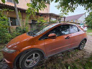 2008 Honda Civic VIII, оранжевый, 610000 рублей, вид 2