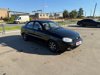 2007 Chevrolet Lanos I, чёрный, 265000 рублей, вид 3