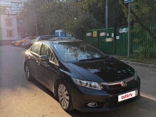 2012 Honda Civic IX, чёрный, 880000 рублей, вид 1