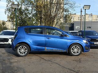 2012 Chevrolet Aveo II, синий, 409000 рублей, вид 5
