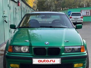 1992 BMW 3 серии 316i III (E36), зелёный, 1200000 рублей, вид 3