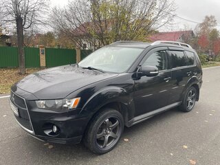 2010 Mitsubishi Outlander II Рестайлинг, чёрный, 888888 рублей, вид 4