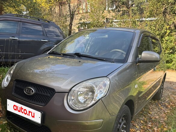 2010 Kia Picanto I Рестайлинг, серый, 400000 рублей - вид 1