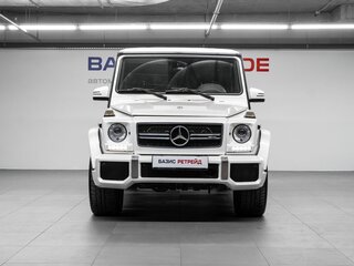2015 Mercedes-Benz G-Класс AMG 63 AMG I (W463) Рестайлинг 2, белый, 6229000 рублей, вид 2