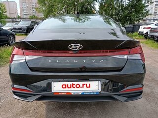 2022 Hyundai Elantra VII (CN7), чёрный, 1513000 рублей, вид 5