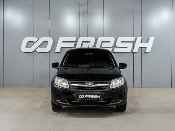 2014 Lada (ВАЗ) Granta I, чёрный, 469000 рублей - вид 2