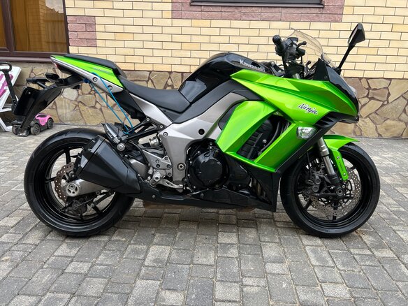 2011 Kawasaki Ninja 1000 SX, зелёный, 699000 рублей - вид 1