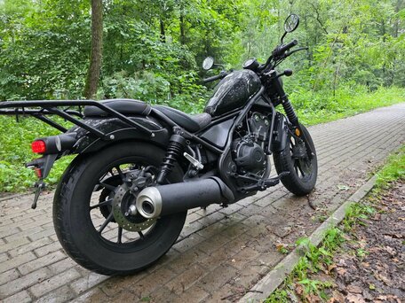 2021 Honda Rebel 500, синий, 660000 рублей, вид 2